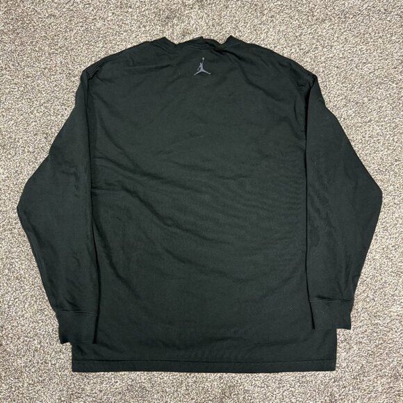 Jordan x A Ma Maniere Black L/S T-Shirt, Size XL - Picture 4 of 6